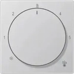 Jung Abdeckung Thermostat A1749BFAL Aluminium