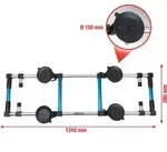 KS Tools Vierfach-Saugheber, 50 kg
