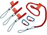 KNIPEX 00 50 04 T BK Sicherungssystem-Set 1 x 00 50 01 T BK, 3 x 00 50 02 T BK, 2 x