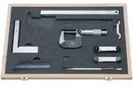 Helios Preisser Messzeugsatz 8-tlg. mit Duo-Fix TaMs, 150 mm, eckiges Tiefenma&szlig;