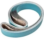 PFERD TOOLS Zirkon Schleifband BA 75x2000mm Z80 f&uuml;r hohen Abtrag mit...