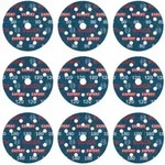 Bosch EXPERT O780 Foil Schleiffolien-Set, 125 mm, G80/G120/G180, 9-tlg.