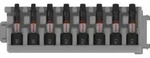 Bosch PRO R Impact Bit Set, 2 x R1, 4 x R2, 2 x R3, 55 mm, 8-tlg