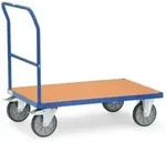 fetra Schiebeb&uuml;gelwagen 2501, Tragkraft 600kg, TPE-Reifen, 1 Schiebeb&uuml;gel