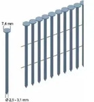 Prebena Rundkopfn&auml;gel, 3000 Stk. RK31/90BK