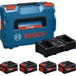 Bosch L-BOXX Batterie/Ladeger&auml;t Set 2x EXBA18V-55 + 2x EXBA18V-80 + EXAL18V2-320; C