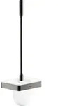 hansgrohe WC-B&uuml;rstengarnitur Axor universal Wandmontage, polished black chrome