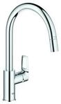 Grohe Einhand-Sp&uuml;ltischbatterie BauLoop 30543 hoher Auslauf azb. Laminarbrause chrom