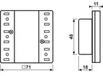 Jung KNX Tastsensor-Modul Standard 1fach LS 5071 TSM