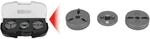 KS Tools Universal Bremskolben-R&uuml;ckstell-Werkzeug-Adapter-Satz, 3-tlg.