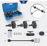 Brilliant Tools Zug- und Druckh&uuml;lsen-Satz, mit 4 Spindeln, 26-tlg