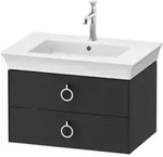 Duravit Waschtischunterschrank White Tulip 68,4x45,8cm, gr m, 2 La m Gr.,