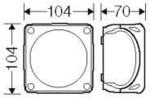 Hensel Kabelabzweigkasten 1,5 bis 4qmm, 5polig FK 0404