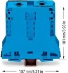 WAGO GmbH& Co. KG Durchgangsklemme 35-95mmq blau 285-194