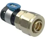 Geberit bergang FlowFit a. PEX-Rohr, d 20/20mmxG 3/4, m Verschr.