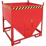 Bauer S&uuml;dlohn Silobeh&auml;lter SGS 75, lackiert, Feuerrot