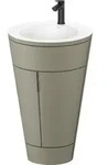 Duravit Waschtischunterschrank c-bonded Set Starck 1 56x86,4x60,5cm, st, IB, G sw,