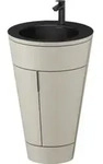 Duravit Waschtischunterschrank c-bonded Set Starck 1 56x86,4x60,5cm, st, Gr. sw, Tau
