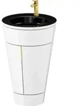 Duravit Waschtischunterschrank c-bonded Set Starck 1 56x86,4x60,5cm, st, G gol pol.,