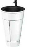 Duravit Waschtischunterschrank c-bonded Set Starck 1 56x86,4x60,5cm, st, IB, Gr. sw,