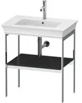 Duravit Waschtisch-Konsole White Tulip 68,4x45cm, gra s-matt, Met., bodensteh.
