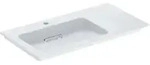 Geberit M&ouml;belwaschtisch One 90x47,5cm, o &Uuml;, w K-Tec/Bl w, Hahnl. li
