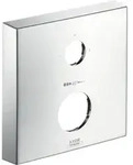 hansgrohe Verl&auml;ngerungsrosette Axor 2-Loch, 0-1-2, eckig, chrom