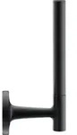 Duravit Reserve-Papierhal. Starck T 5x7,3cm, schwarz matt