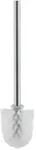 Duravit B&uuml;rstengarnitur D-Code 15,4x34,2x15,4cm, wandh&auml;ngend, chrom