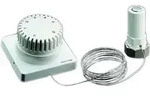 Oventrop Thermostat Uni FD 7-28 GrC, m Fernverst., Klemmverb., wei&szlig;