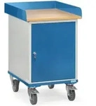fetra Rollschrank mit Arbeitsplatte 2445 mit Umrandung