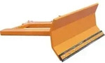 Bauer S&uuml;dlohn Schneeschieber SCH-L 1500, lackiert, Gelborange