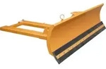 Bauer S&uuml;dlohn Schneeschieber SCH-G 210, lackiert, Gelborange