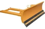Bauer S&uuml;dlohn Schneeschieber SCH-G 180, lackiert, Gelborange