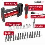 Wiha ProBuddy&reg; Evo 40-tlg. Bit- & Steckschl&uuml;ssel-Set 1/4" SoftFinish
