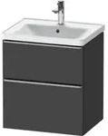 Duravit Waschtischunterschrank D-Neo 58,4x45,2x62,5cm, 1 Kast, ES geb/Gra ma