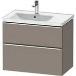Duravit Waschtischunterschrank D-Neo 78,4x45,2cm, 1 Kast, Beck. li, ch/Bas ma