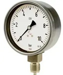 Riegler Manometer, CrNi-Stahl, G 1/4 radial unten, 0 - 16,0 bar, &Oslash;63