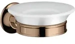 hansgrohe Seifenschale Axor Montreux Ein. Ker., Ha Me, Wandmont., pol. r gol