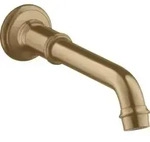 hansgrohe Wanneneinlauf Axor Montreux Ausladung 166-220mm, brushed bronze