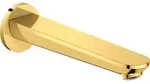 Duravit Wanneneinlauf Wave Ausladung 202mm, Gold poliert