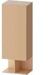 Duravit Halbhochschrank Balcoon 50x36x132cm, T&uuml;r li, Terra strukturiert