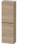 Duravit Halbhochschrank D-Neo 40x24cm, 1 T&uuml;r, 4 B&ouml;, An R, b geb/Ei ma