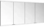 Keuco Spiegelschrank Royal Modular 2.0 1700x700x120mm, 4 SD, WE, 4 T&uuml;r., bel.