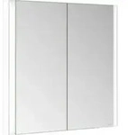 Keuco Spiegelschrank 2-t&uuml;rig Somaris 80x71x11,5cm, wei&szlig; matt, Wandeinbau