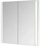 Keuco Spiegelschrank 2-t&uuml;rig Somaris 80x71x11,5cm, versp, WE, Spiegelheizung