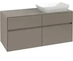 V&B Waschtischunterschrank Collaro 120x54,8x50cm, WT r, LED 8,8 W, so gre.