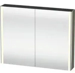 Duravit Uni-Spiegelschrank XSquare Steckd. F 100x80x15,5cm, f G g, 2 T&uuml;r, LED,