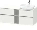 Duravit Waschtischunterschrank D-Neo 140x55cm, 2 SBK, 2 A, B re, ES geb/we ma