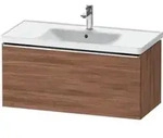 Duravit Waschtischunterschrank D-Neo 98,4x45,2cm, ch/nb Nat, 1 Ausz., wandh&auml;ngend